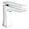 Bristan - Ebony Mono Basin Mixer with Clicker Waste - Chrome - EBY-BAS-C Large Image