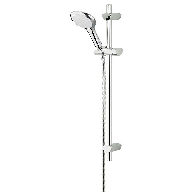 Bristan - EVO Shower Kit with Large Single Function Handset - Chrome - EVC-KIT01-C Large Image