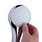 Bristan - EVO Single Function Rub Clean Handset - EVC-HAND01-C  Profile Large Image