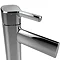 Bristan Flute Tall Mono Basin Mixer with Clicker Waste Profile Large Image