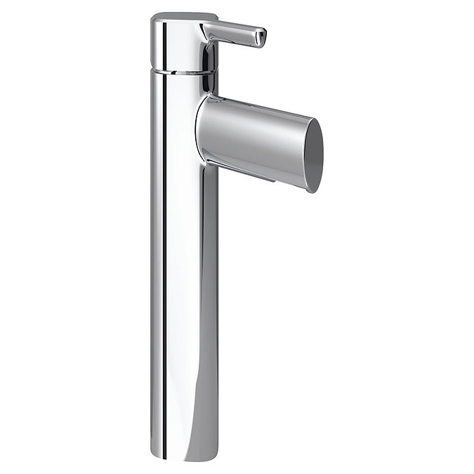 Bristan Flute Tall Mono Basin Mixer with Clicker Waste Large Image