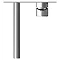 Bristan Flute Wall Mounted Basin Mixer Feature Large Image