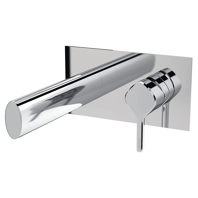 Bristan Flute Wall Mounted Basin Mixer Large Image