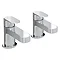 Bristan Frenzy Basin Taps Chrome - FRZ-1/2-C Large Image