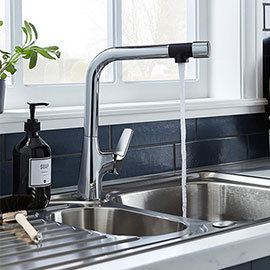 Bristan Gallery Pure Sink Mixer Kitchen Tap With Filter - GLL-PURESNK-C Medium Image