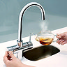 Bristan Gallery Rapid 3 in 1 Boiling Water Kitchen Tap Chrome - GLL-RAPSNK3-C Large Image