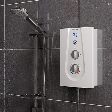 Bristan Glee 8.5KW Electric Shower White - GLE385W