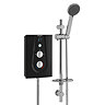 Bristan Glee 8.5KW Electric Shower Black Large Image