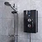 Bristan Glee 9.5KW Electric Shower Black Profile Large Image