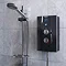 Bristan Glee Electric Shower Black Profile Large Image
