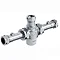 Bristan - Gummers 22mm Thermostatic Mixing Valve with Isolation - MT753CP-ISO Large Image