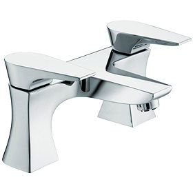 Bristan - Hourglass Contemporary Bath Filler - Chrome - HOU-BF-C Large Image