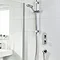 Bristan Hourglass Shower Pack with Adjustable Riser Kit Standard Large Image