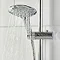 Bristan Hourglass Shower Pack with Adjustable Riser Kit  In Bathroom Large Image