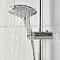 Bristan Hourglass Shower Pack with Adjustable Riser Kit In Bathroom Large Image