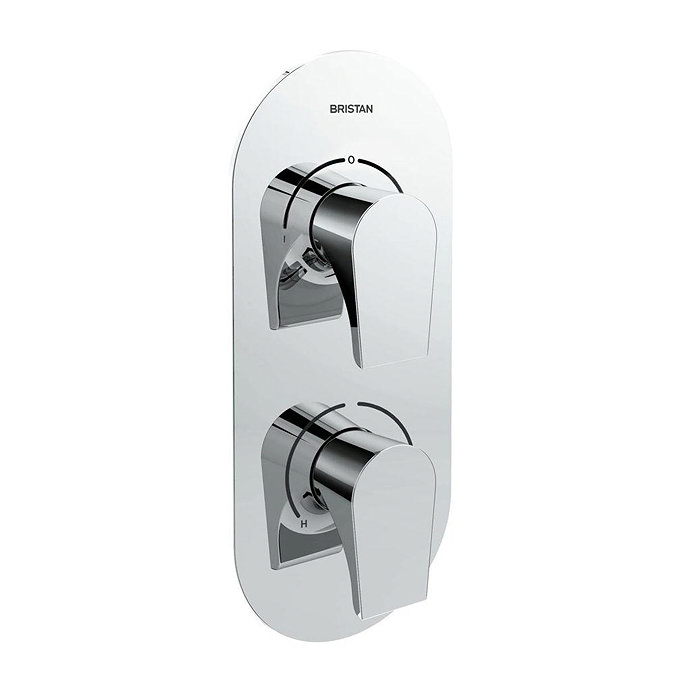 Bristan Hourglass Shower Pack with Adjustable Riser Kit Profile Large Image