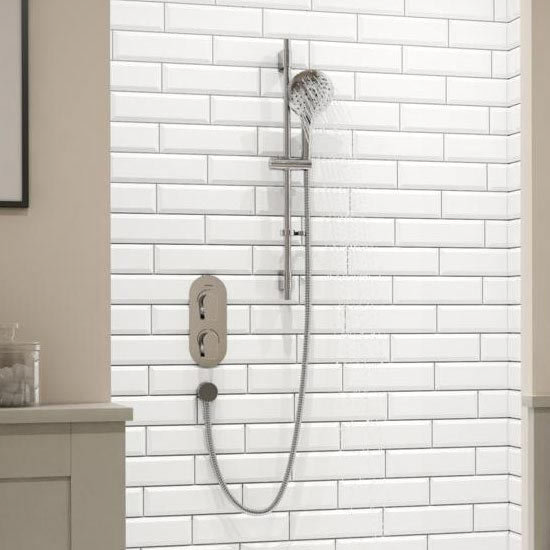 Bristan Hourglass Shower Pack with Adjustable Riser Kit Feature Large Image