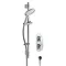 Bristan Hourglass Shower Pack with Adjustable Riser Kit Large Image