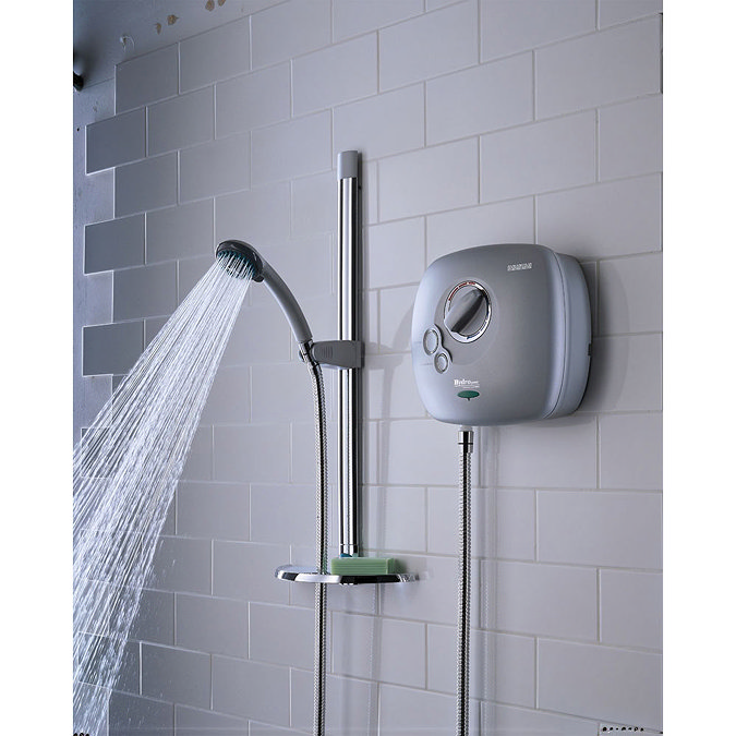 Bristan - Hydropower 1500 Thermostatic Power Shower - White - HY-POWSHX-W  Profile Large Image