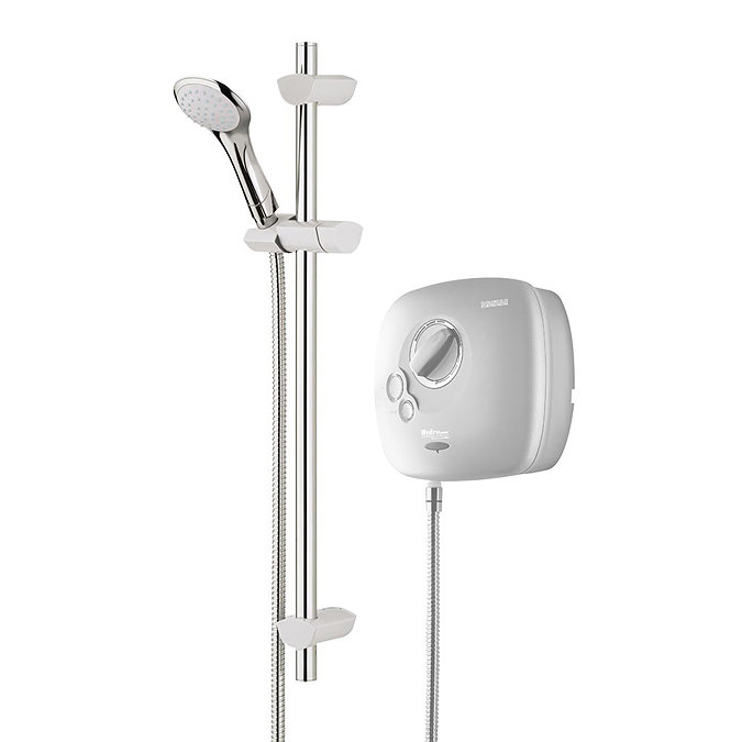 Bristan - Hydropower 1500 Thermostatic Power Shower - White - HY-POWSHX-W Large Image