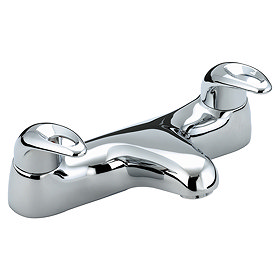 Bristan Java Contemporary 2 Handle Bath Filler - Chrome - J-BF-C Large Image