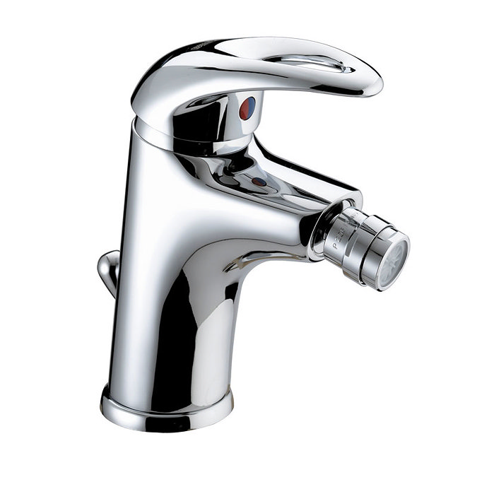 Bristan Java Contemporary Bidet Mixer with Pop-up Waste - Chrome - J-BID-C Large Image