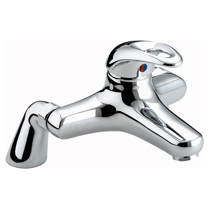 Bristan Java Contemporary Pillar Bath Filler - Chrome - J-PBF-C Large Image