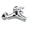 Bristan Java Contemporary Wall Mounted Bath Filler - Chrome - J-WMBF-C Large Image