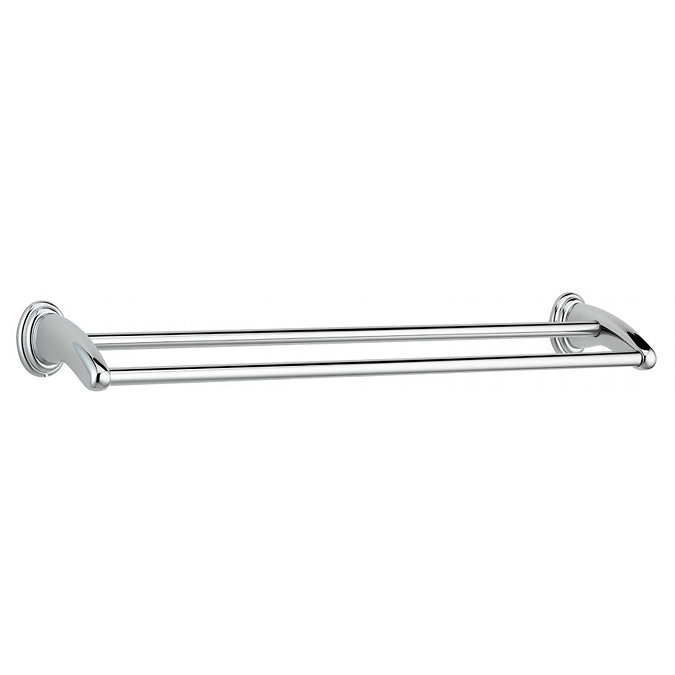 Bristan - Java Double Towel Rail - J-DRAIL-C Large Image