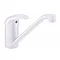 Bristan - Java Single Flow Monobloc Kitchen Sink Mixer - White - J-SFSNK-WHT Large Image