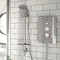 Bristan Joy ThermoSafe Electric Shower Metallic Silver Profile Large Image