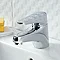 Bristan - Jute Basin Mixer With Pop Up Waste - Chrome - JU-BAS-C  Profile Large Image