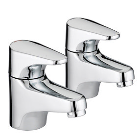 Bristan - Jute Bath Taps - Chrome - JU-3/4-C Large Image