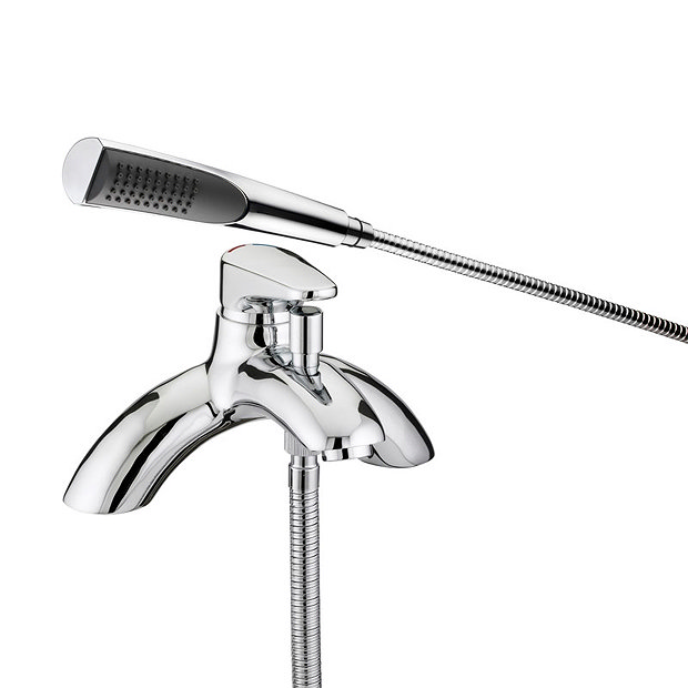 Bristan Jute Single Lever Bath Shower Mixer Chrome JUSLBSMC at