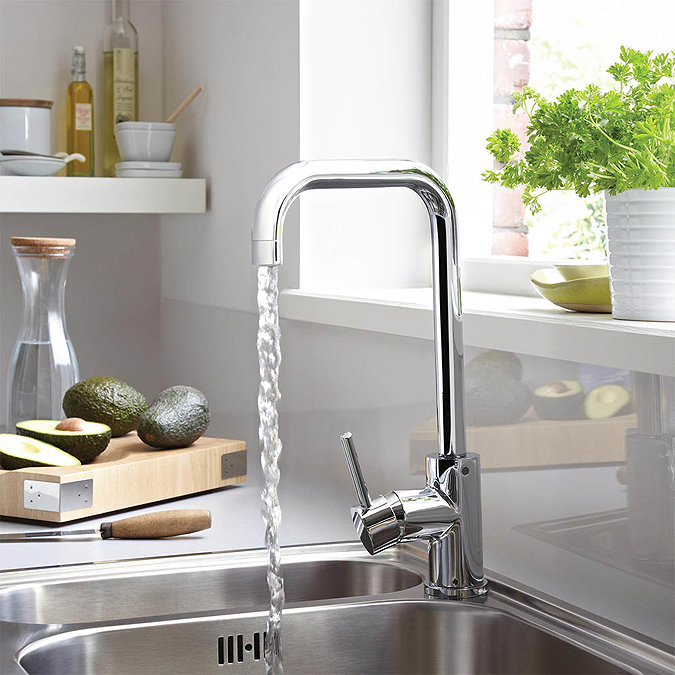 Bristan - Lemon Easy Fit Monobloc Kitchen Sink Mixer - LMN-EFSNK-C  Feature Large Image