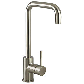 Bristan Lemon EasyFit Kitchen Sink Mixer - Brushed Nickel - LMN-EFSNK-BN Large Image