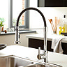 Bristan - Liquorice Monobloc Kitchen Sink Mixer with Pull Out Spray - LQR-PROSNK-C  Profile Large Image