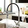 Bristan - Liquorice Monobloc Kitchen Sink Mixer with Pull Out Spray - LQR-PROSNK-C  Feature Large Image