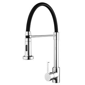 Bristan - Liquorice Monobloc Kitchen Sink Mixer with Pull Out Spray - LQR-PROSNK-C Large Image