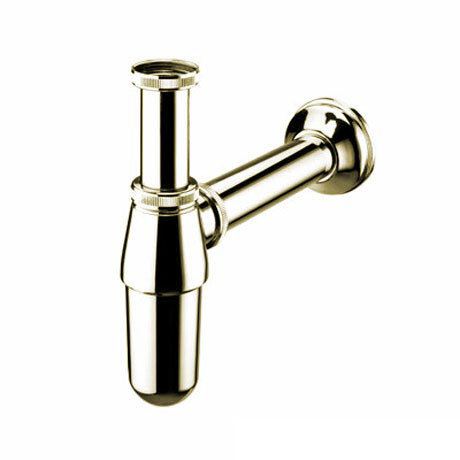 Bristan - Luxury Basin Bottle Trap - Gold - W-BT-G Large Image