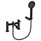 Bristan Mila Black Bath Shower Mixer Profile Large Image