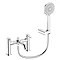 Bristan Mila Chrome Bath Shower Mixer Profile Large Image