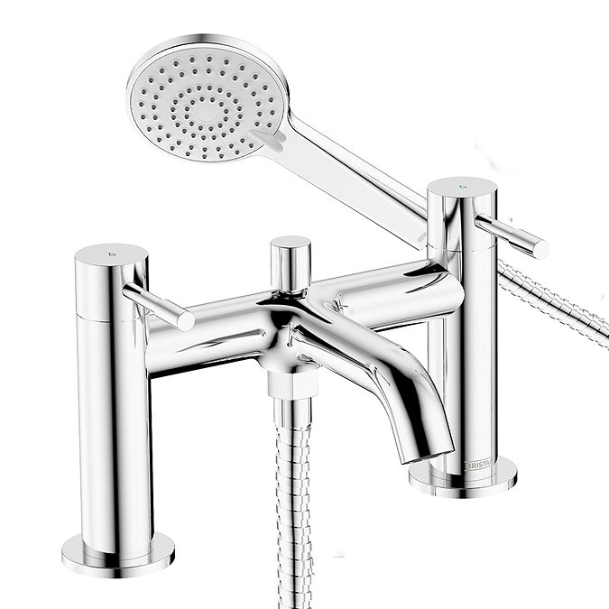 Bristan Mila Chrome Bath Shower Mixer Large Image