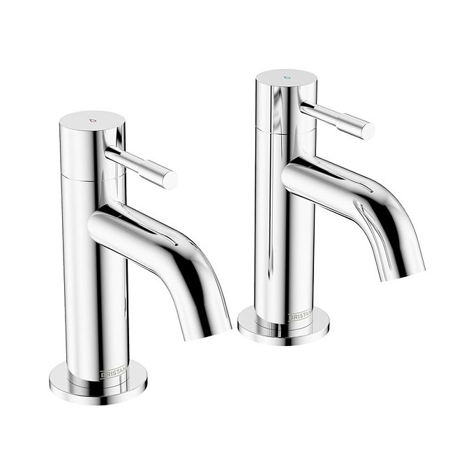 Bristan Mila Chrome Bath Taps Large Image