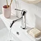 Bristan Mila Chrome Mono Basin Mixer with Clicker Waste  Standard Large Image