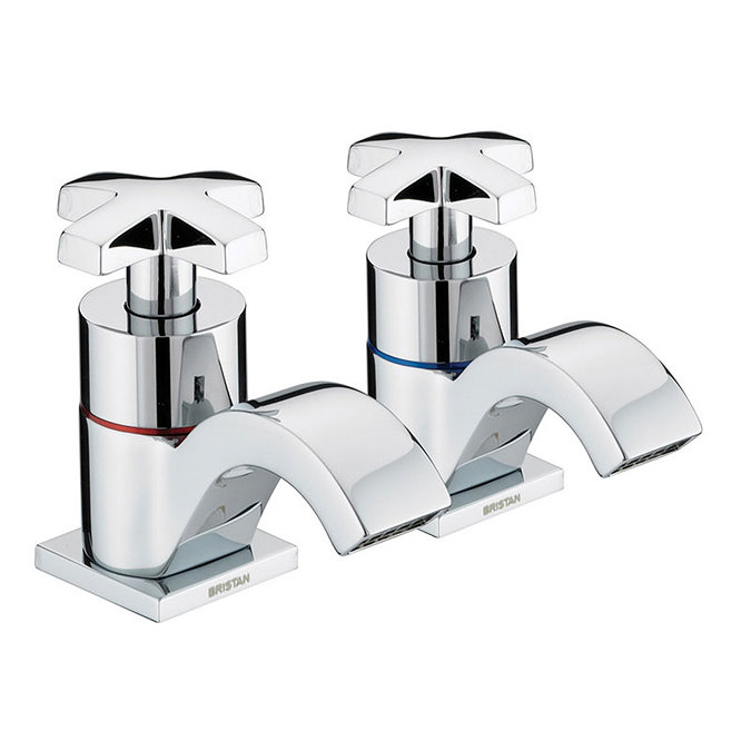 Bristan - Moloko Bath Taps - Chrome - MLK-3/4-C Large Image