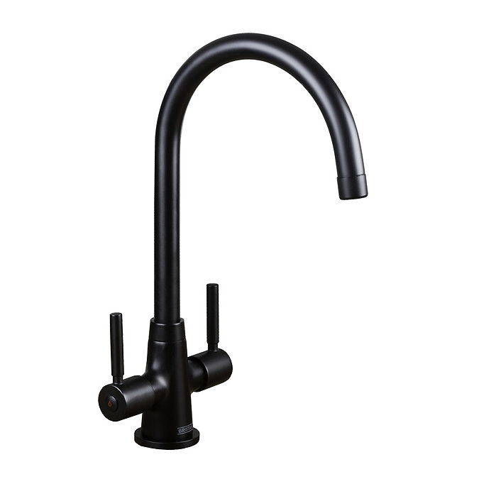 Bristan Monza Black Easyfit Monobloc Kitchen Sink Mixer Large Image