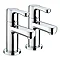 Bristan - Nero Basin Taps - Chrome - NR-1/2-C Large Image