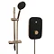 Bristan Noctis 10.5kw Electric Shower - Black & Rose Gold - NOC105-BG Profile Large Image
