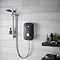 Bristan Noctis 8.5kw Electric Shower - Black & Chrome - NOC85-BC  Profile Large Image